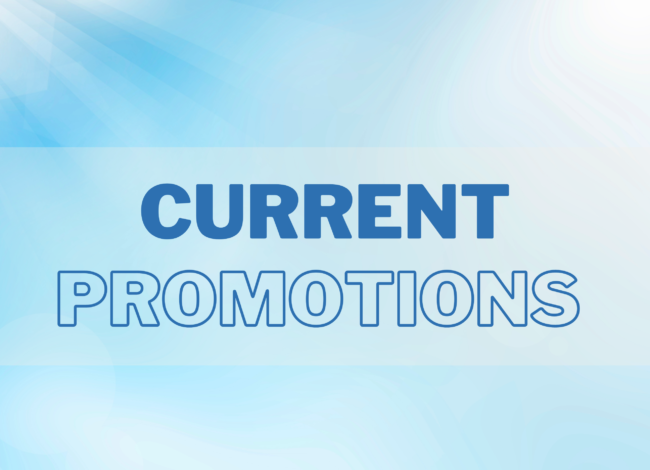 Current Promotions